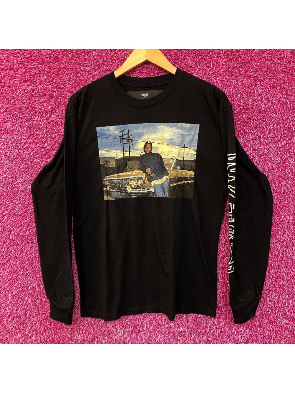 Boyz n the Hood Ice Cube Graphic Long Sleeve T-Shirt Small